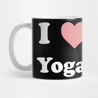 I Heart Yoga Mug